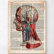 Charger l'image dans la galerie, Geometric head dictionary print