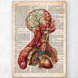 Laden Sie das Bild in den Galerie-Viewer, Geometric head dictionary print