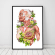 Laden Sie das Bild in den Galerie-Viewer, Woman body anatomy poster
