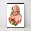 Laden Sie das Bild in den Galerie-Viewer, Male body anatomy art