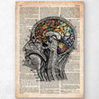 Laden Sie das Bild in den Galerie-Viewer, Brain anatomy art