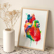 Laden Sie das Bild in den Galerie-Viewer, Heart anatomy art