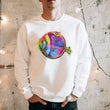 Charger l'image dans la galerie, watercolor eye anatomy sweatshirt for doctors by codex anatomicus