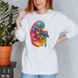 Load image into Gallery viewer, watercolor kidney anatomy pullover for nurses