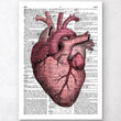Laden Sie das Bild in den Galerie-Viewer, Heart dictionary print