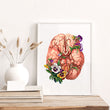 Load image into Gallery viewer, Brain anatomy - Floral