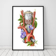 Load image into Gallery viewer, Larynx, Thyroid and Aorta Art Print