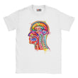 Laden Sie das Bild in den Galerie-Viewer, Head section anatomy t-shirt for doctors and medical students by codex anatomicus