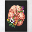Load image into Gallery viewer, Floral anatomy of a brain