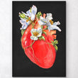 Load image into Gallery viewer, Floral heart anatomy