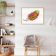 Load image into Gallery viewer, Bacteria structure poster
