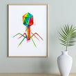 Laden Sie das Bild in den Galerie-Viewer, Bacteriophage poster