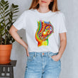Charger l'image dans la galerie, Fetus anatomy t-shirt for women by codex anatomicus