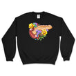 Load image into Gallery viewer, pancreas anatomy sweatshirt in black for medical students