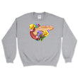 Load image into Gallery viewer, pancreas anatomy sweatshirt in black for nurses