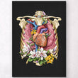 Load image into Gallery viewer, Heart anatomy art