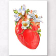 Laden Sie das Bild in den Galerie-Viewer, Heart anatomy art