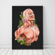 Laden Sie das Bild in den Galerie-Viewer, Male body anatomy art