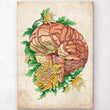 Load image into Gallery viewer, Human brain anatomy art
