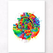Load image into Gallery viewer, Virus structure poster