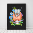 Load image into Gallery viewer, Anatomy of thyroid poster by codex anatomicus