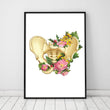 Laden Sie das Bild in den Galerie-Viewer, Pelvis anatomy poster in a frame by codex anatomicus