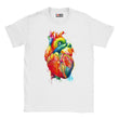 Laden Sie das Bild in den Galerie-Viewer, Heart anatomy III t-shirt for doctors and medical students by codex anatomicus