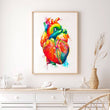 Laden Sie das Bild in den Galerie-Viewer, Anatomical heart art