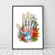 Laden Sie das Bild in den Galerie-Viewer, Hand anatomy chart