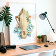 Load image into Gallery viewer, Dog skull anatomy art