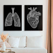 Load image into Gallery viewer, Lungs anatomy poster