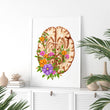 Laden Sie das Bild in den Galerie-Viewer, Brain anatomy art poster