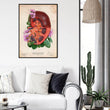 Load image into Gallery viewer, Dissected kidney anatomy art