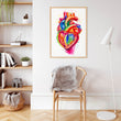 Charger l'image dans la galerie, Anatomical heart art