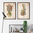 Charger l'image dans la galerie, Anatomy of the spine poster