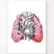 Load image into Gallery viewer, Floral lungs art print