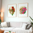 Load image into Gallery viewer, Skull anatomy art