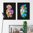 Load image into Gallery viewer, Anatomy art - hip and knee