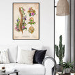 Load image into Gallery viewer, Spine chart - Floral - Vintage