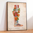 Laden Sie das Bild in den Galerie-Viewer, Leg muscles anatomy poster