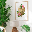 Load image into Gallery viewer, Sacrum and Coccyx - Floral - White