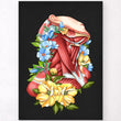 Load image into Gallery viewer, Muscles of the neck anatomy art