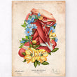 Load image into Gallery viewer, Neck muscles - vintage anatomy poster