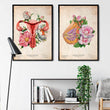 Load image into Gallery viewer, Feminine anatomy poster