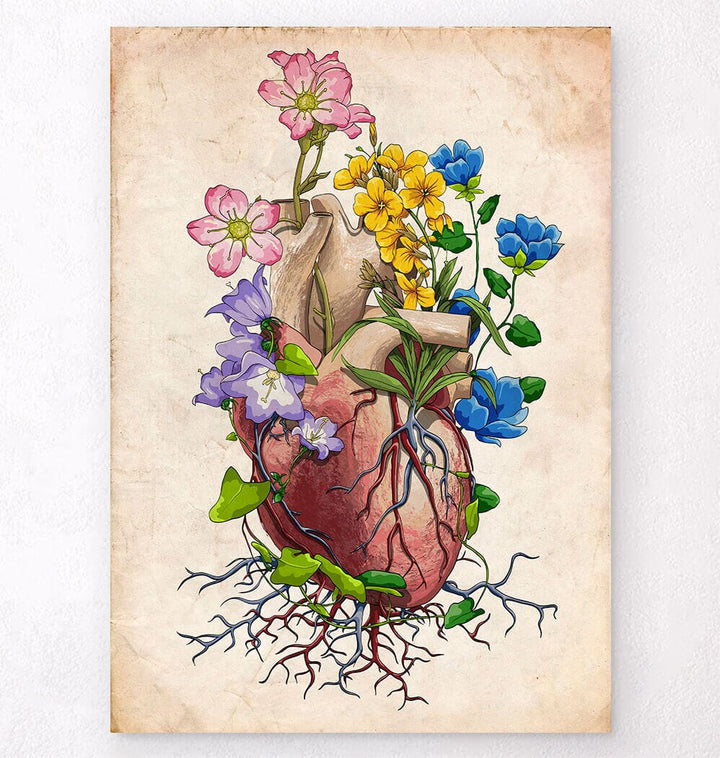 Floral heart anatomy