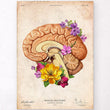 Charger l'image dans la galerie, Sagittal section brain anatomy poster
