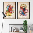 Laden Sie das Bild in den Galerie-Viewer, Anatomy art print