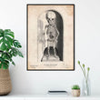 Laden Sie das Bild in den Galerie-Viewer, baby skeleton art print