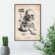 Laden Sie das Bild in den Galerie-Viewer, Human skull print