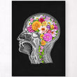 Laden Sie das Bild in den Galerie-Viewer, Brain with flowers